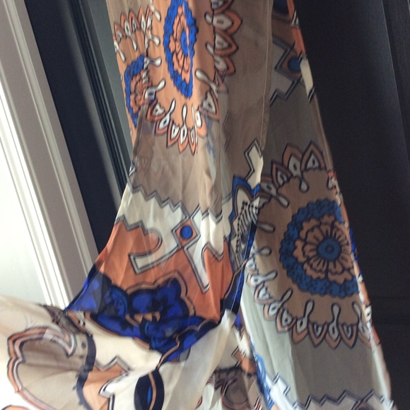 NWOT Marciano Abstract Chiffon Duster - Picture 9 of 9